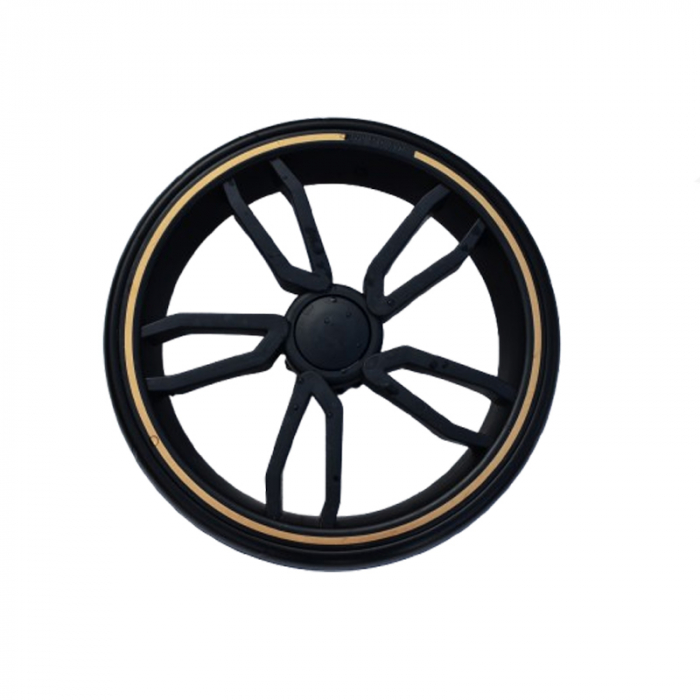 Roata spate pentru carucior BabyActive RTA-BA3, Negru [1]