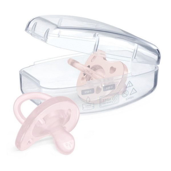Set 2 suzete anatomice din silicon, Chicco Physio Forma Soft 175352, Roz [6]