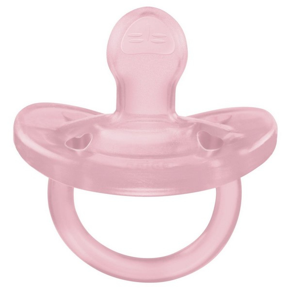 Set 2 suzete anatomice din silicon, Chicco Physio Forma Soft 175369, Roz [3]