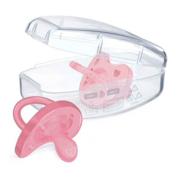 Set 2 suzete anatomice din silicon, Chicco Physio Forma Soft 175369, Roz [6]