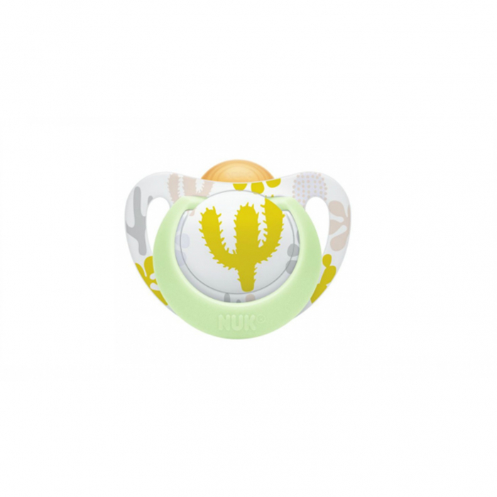 Set 2 suzete ortodontice din latex 0-6 luni Nuk Genius Color 171091 [2]
