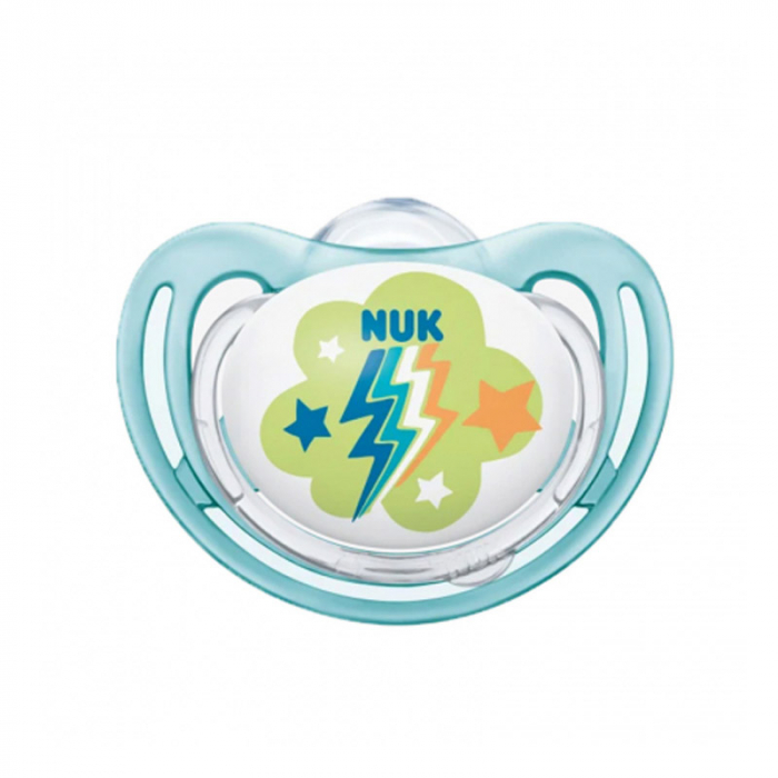 Set 2 suzete ortodontice din silicon 18-36 luni Nuk Freestyle 739395-1 [3]