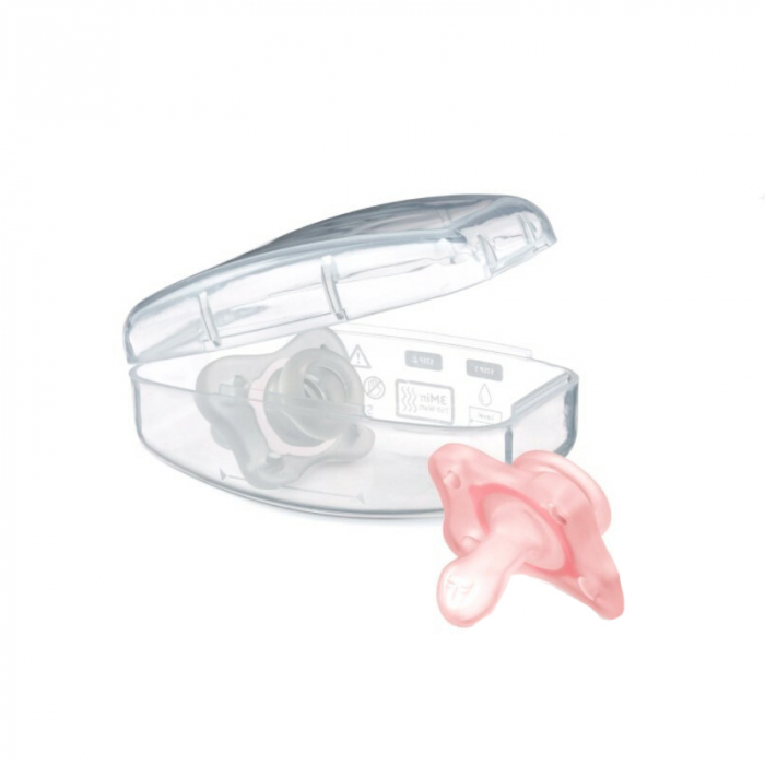 Set 2 suzete ortodontice din silicon Chicco Physio Forma Mini Soft 128419, Multicolor [4]