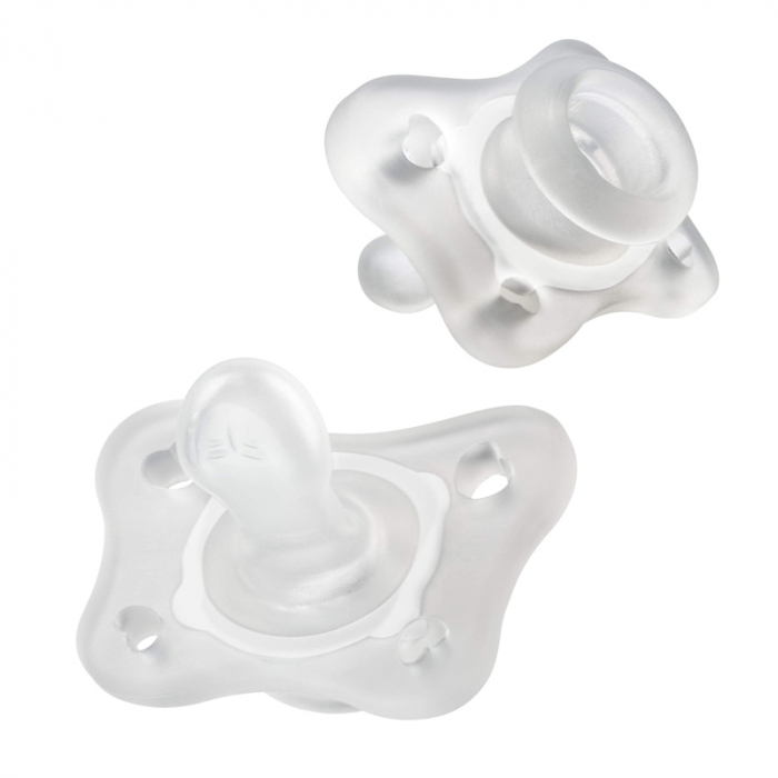 Set 2 suzete ortodontice din silicon Chicco Physio Forma Mini Soft 128419, Multicolor [3]
