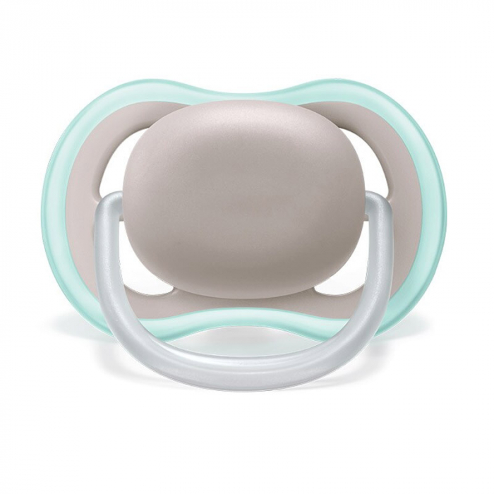 Set 2 suzete ortodontice din silicon Philips Avent Ultra Air SCF349/01, Multicolor [2]