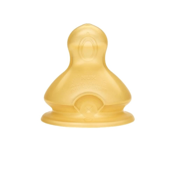 Set 2 tetine anticolici din latex 6+ luni M Nuk First Choice+ 713242 [2]