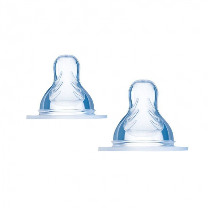 Set 2 tetine din silicon X MAM 839894, Transparent [4]