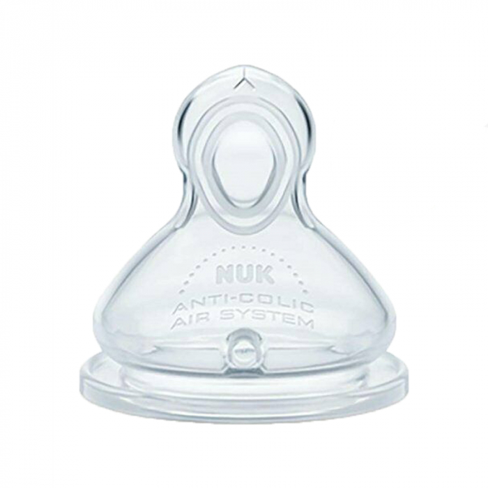 Set 2 tetine din silicon Y Nuk First Choice+ 721329, Transparent [4]