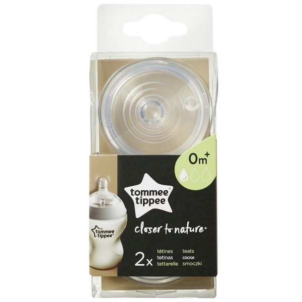 Set 2 tetine ortodontice din silicon, Tommee Tippee 211200, Transparent [3]
