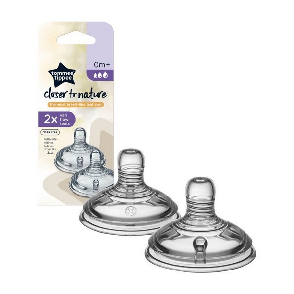 Set 2 tetine ortodontice din silicon, Tommee Tippee 245847, Transparent [2]