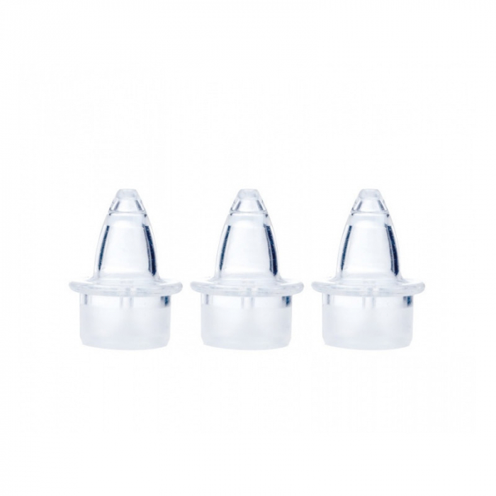 Set 3 duze de inlocuire pentru aspiratorul nazal Canpol Babies 5/118, Transparent [2]