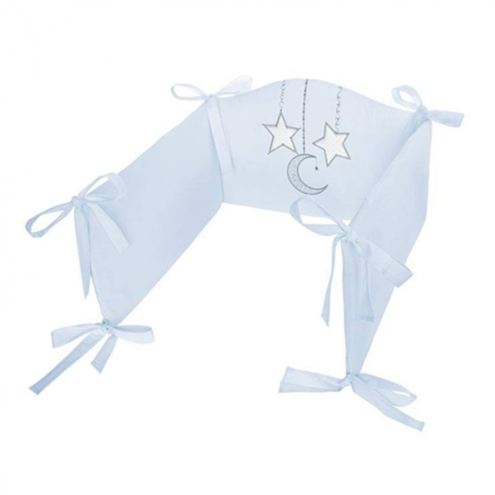 Set 3 piese lenjerie de pat pentru copii 90 x 120 cm Superstar Belisima P02-0401, Albastru [3]