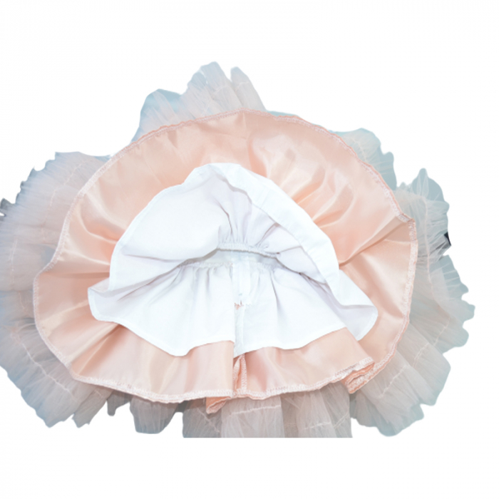 Set 2 piese rochie eleganta pentru fete Micul Vip SBF-10, Roz [3]