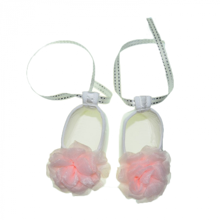 Set 3 piese rochita, bentita si botosei pentru fete Mini Junior SET-3632, Roz [3]