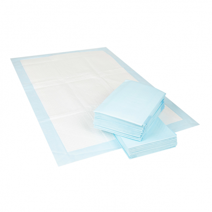Set 30 de bucati cearceaf de unica folosinta 60 x 90 cm Akuku A0667, Albastru [4]