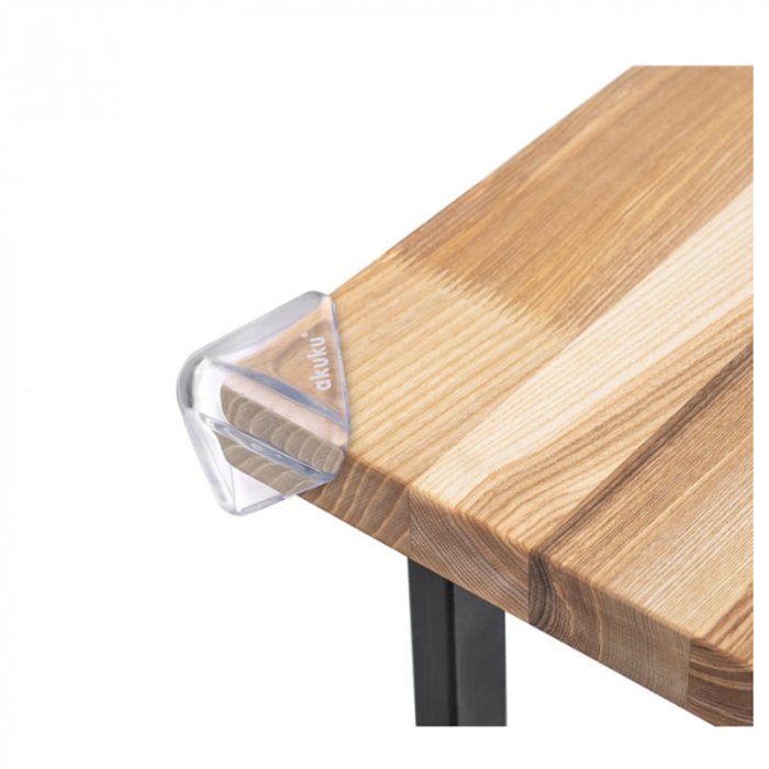 Set 4 protectii colturi Akuku A0652, Transparent [2]
