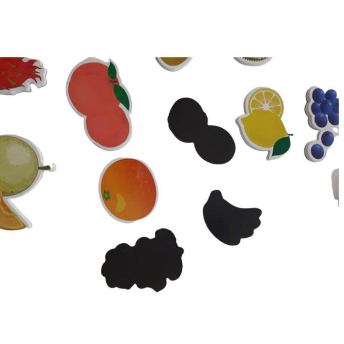 Set 48 piese magneti fructe si legume RCO WW3039, Multicolor [2]