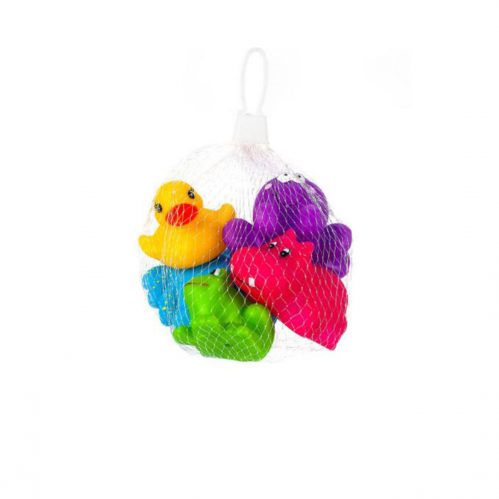 Set 5 jucarii pentru baie Akuku A0363, Multicolor [2]