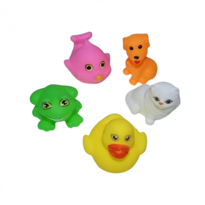 Set 5 jucarii pentru baie, Mini Junior 4021A-2, Multicolor [1]