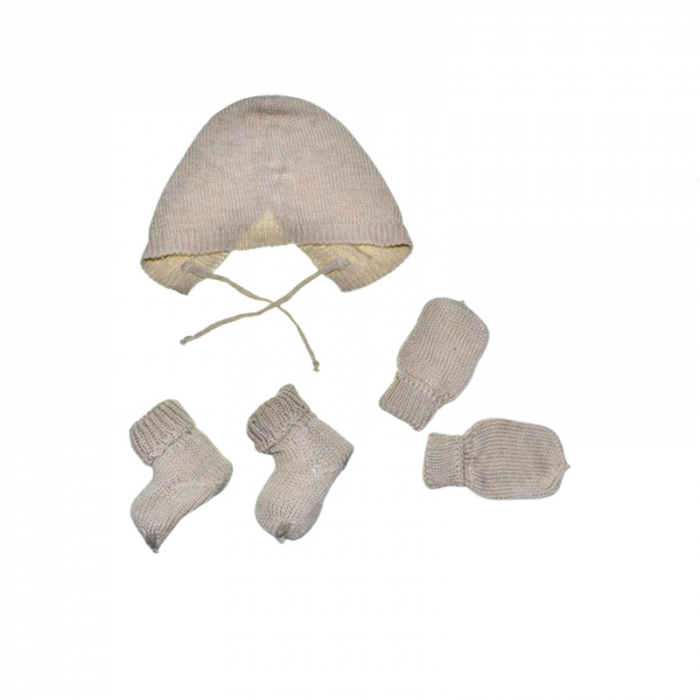 Set 5 piese pentru baieti Mini Junior SET-5PMJ1, Bej [4]