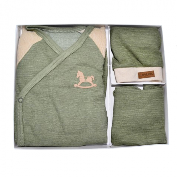 Set 5 piese pentru baieti Mini Junior SET-5PMJ4, Verde [2]