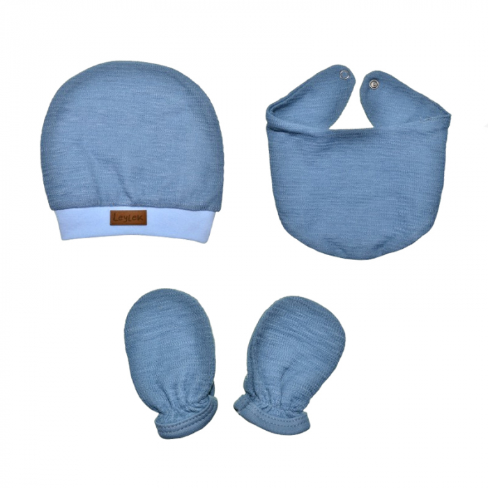 Set 5 piese pentru baieti Mini Junior SET-5PMJ5, Albastru [3]