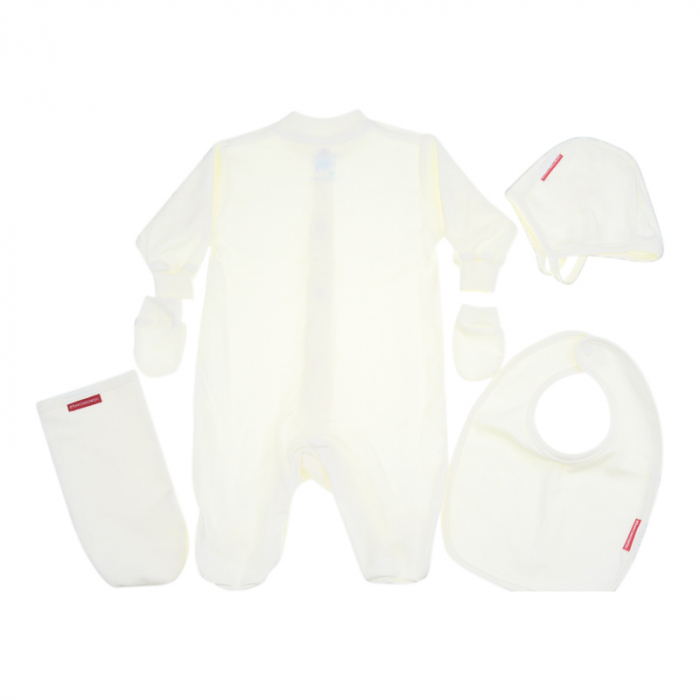 Set 5 piese pentru fete Marcinkowski 406379A-56, Alb [2]