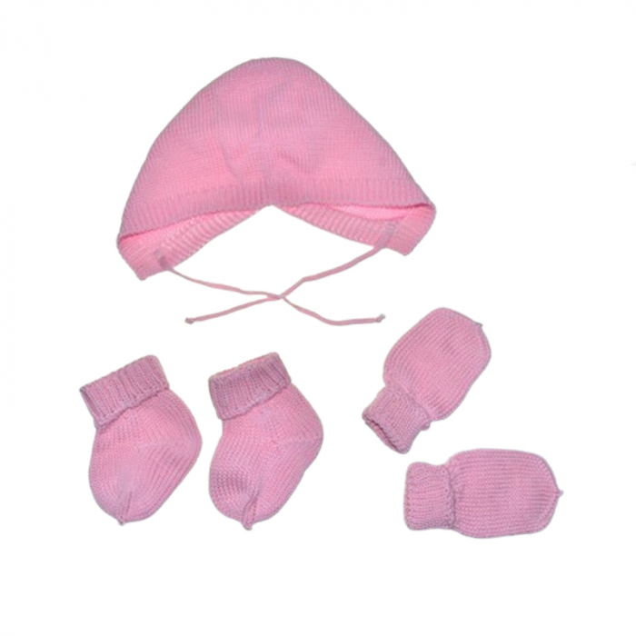Set 5 piese pentru fete Mini Junior SET-5PMJ, Roz [4]