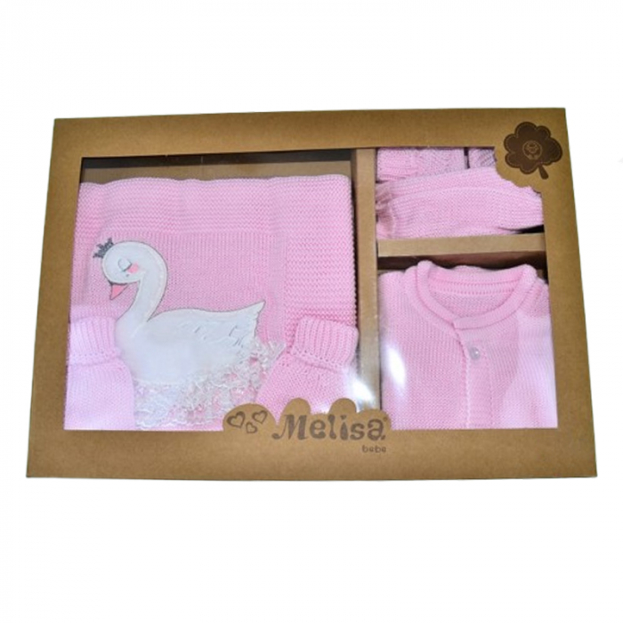 Set 5 piese pentru fete Mini Junior SET-5PMJ, Roz [2]