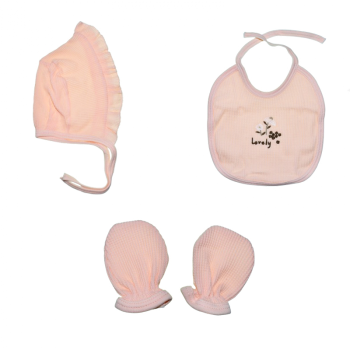Set 5 piese pentru fete Mini Junior SET-5PMJ3, Coral [3]