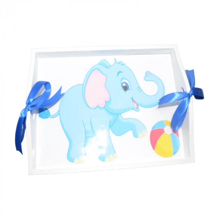 Set 5 piese tavita de taiere a motului pentru baieti Mini Junior TTM-01, Albastru [3]