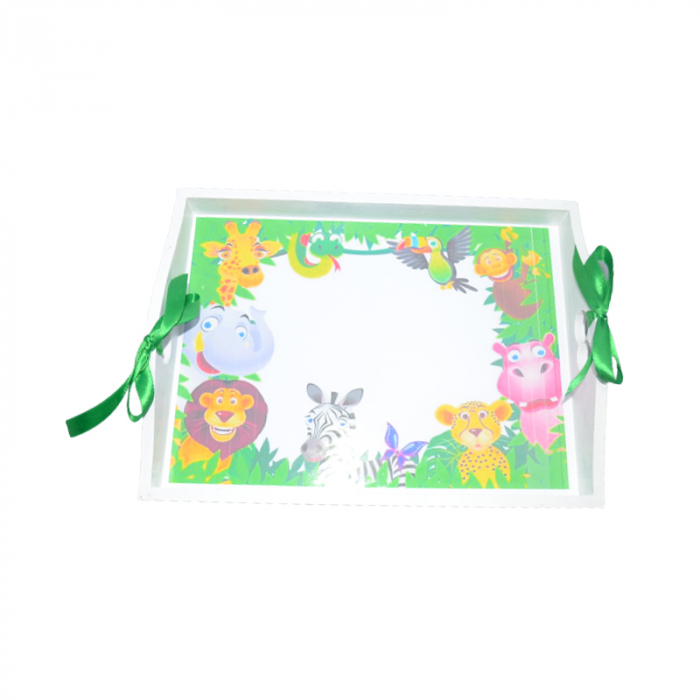 Set 5 piese tavita de taiere a motului pentru fete Mini Junior TTM-02, Roz [3]