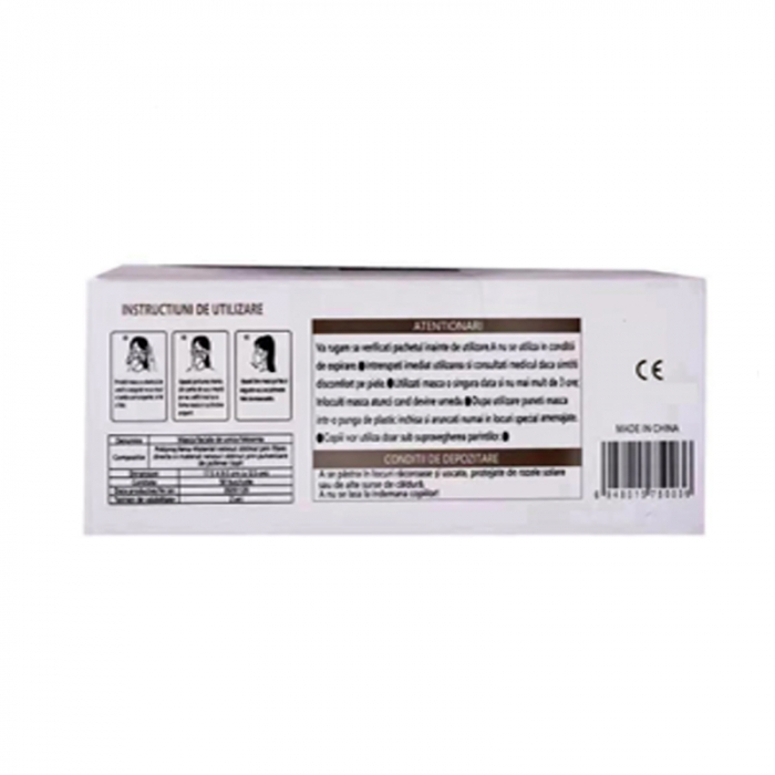 Set 50 bucati masti faciale 4 straturi  SUSINO 750036, Negru [3]