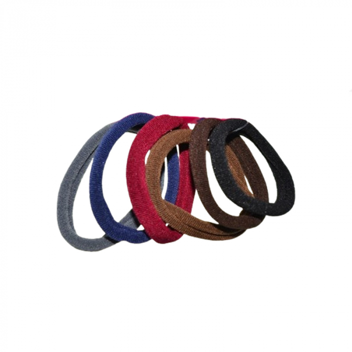Set 6 elastice de par pentru fete Mini Junior ELS-MJ2, Multicolor [1]