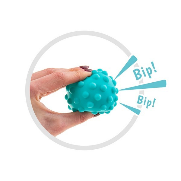 Set 8 mingi senzoriale moi, pentru bebelusi, Akuku, A0452, Multicolor [4]