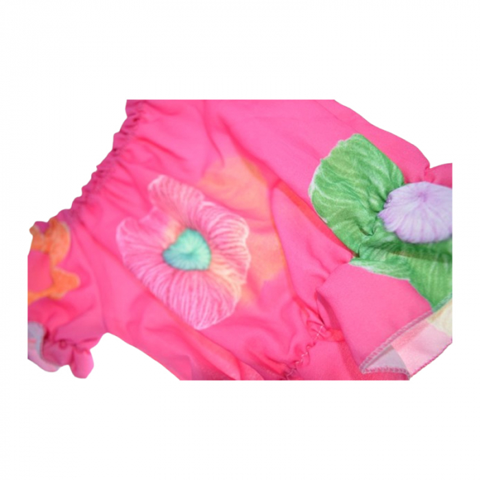 Set 2 piese, bluza cu maneca scurta si geanta, pentru fete, Mini Junior, BL541, Fucsia [3]