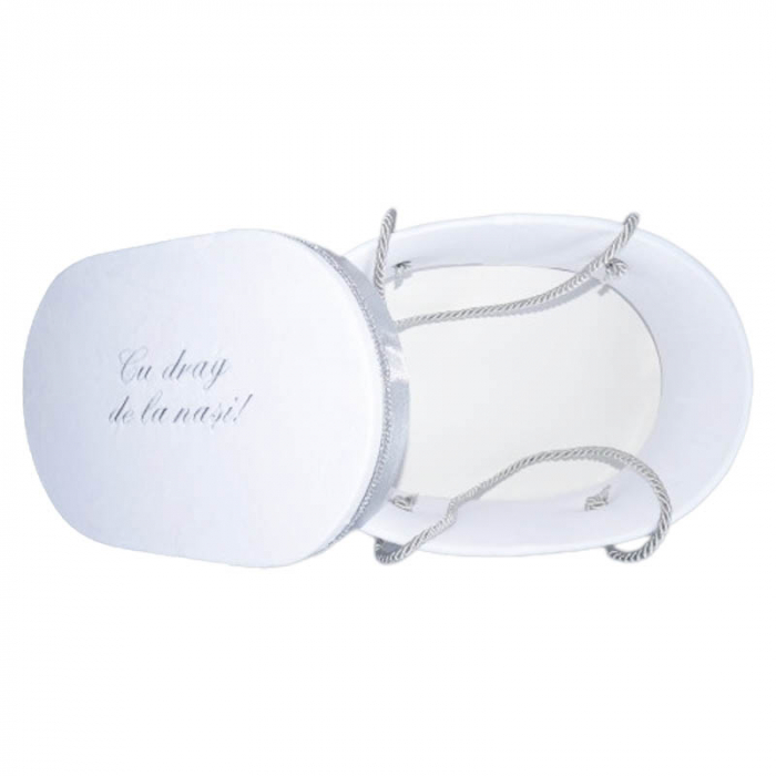 Set complet 10 piese trusou elegant pentru botez Mini Bimbi T080323-ALL, Alb [3]