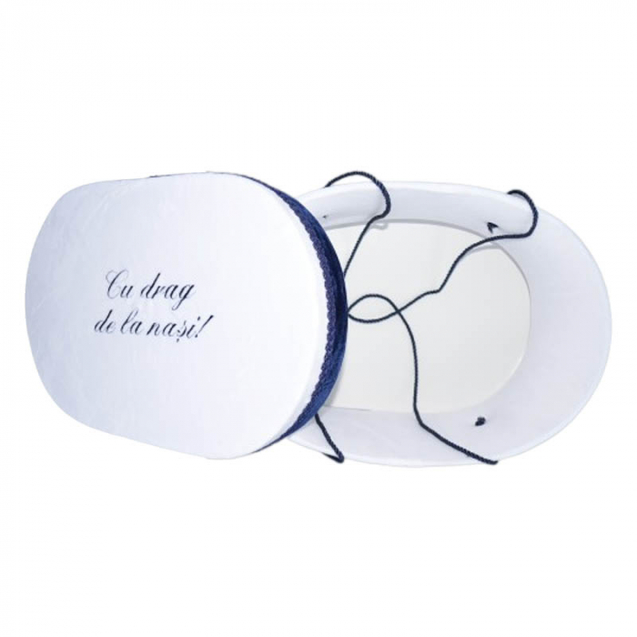 Set complet 10 piese trusou elegant pentru botez Mini Bimbi T080323-AL, Alb [3]