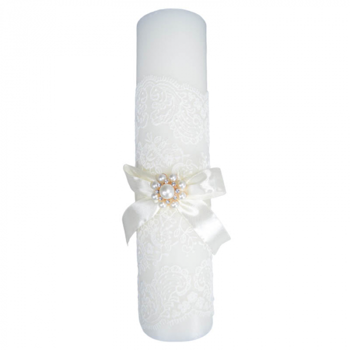 Set complet 10 piese trusou elegant pentru botez Mini Bimbi T080323-C, Crem [5]