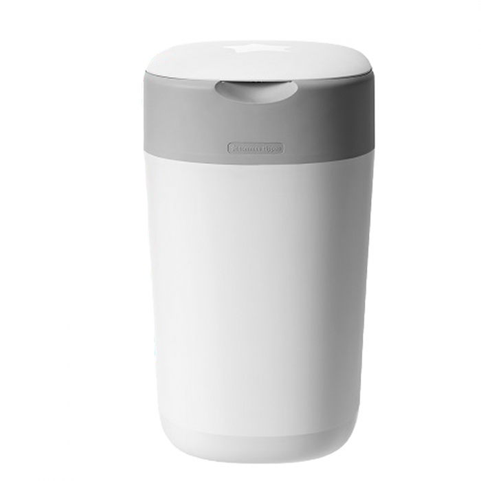 Set cos pentru depozitare scutece si 6 rezerve Tommee Tippee Sangenic Twist & Click 510044, Alb [3]