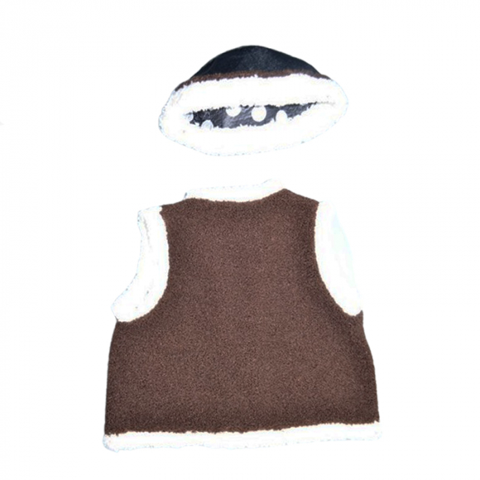 Set costum cioban pentru copii Mini Junior CST-CBN1, Maro [2]