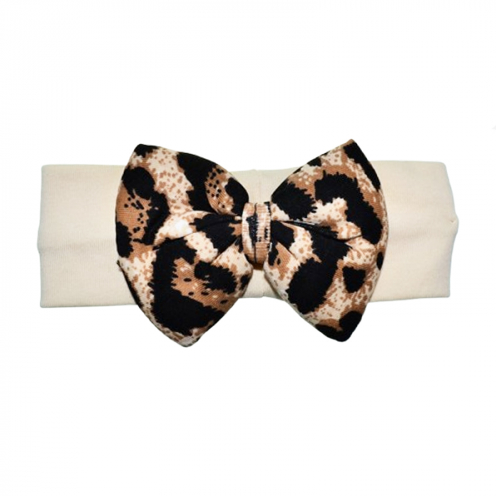 Set doua piese salopeta si bentita pentru fete Mini Junior SALMJ-38, Crem [4]