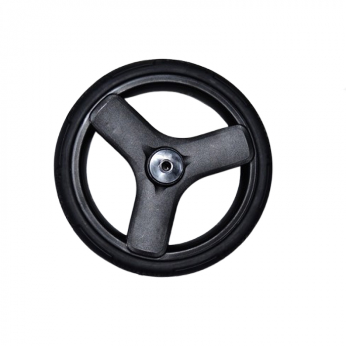 Set doua roti fata pentru carucior BabyActive RTA-BA36, Negru [1]
