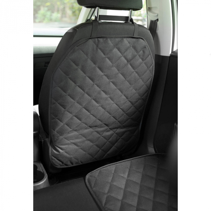 Set husa protectie bancheta auto si protectie scaun Caretero 522859, Negru [6]