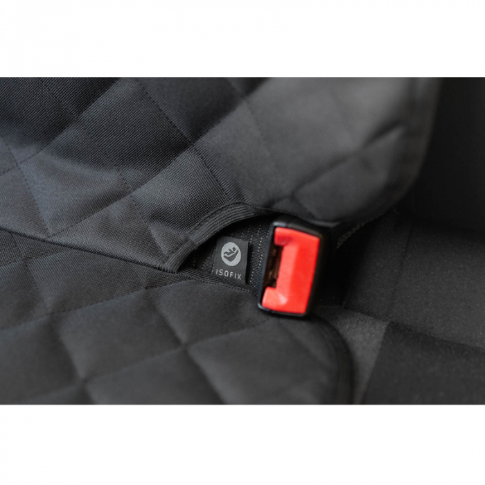 Set husa protectie bancheta auto si protectie scaun Caretero 522859, Negru [7]