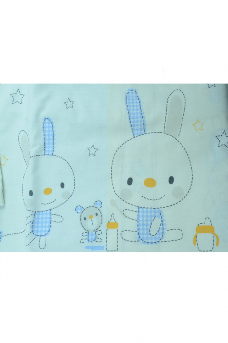 Set lenjerie de pat 2 piese 100 x 135 cm pentru copii Blanca F/18, Multicolor [2]