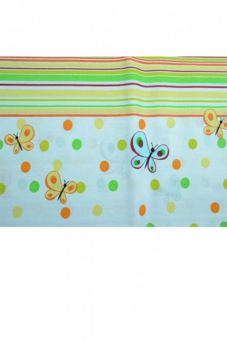 Set lenjerie de pat 2 piese 100 x 135 cm pentru copii IKS 2 SLPSB-18, Multicolor [3]