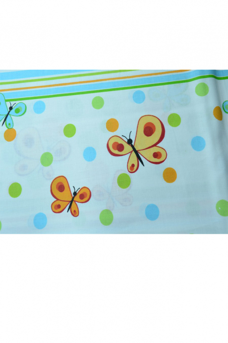 Set lenjerie de pat 2 piese 100 x 135 cm pentru copii IKS 2 SLPSB-19, Multicolor [2]