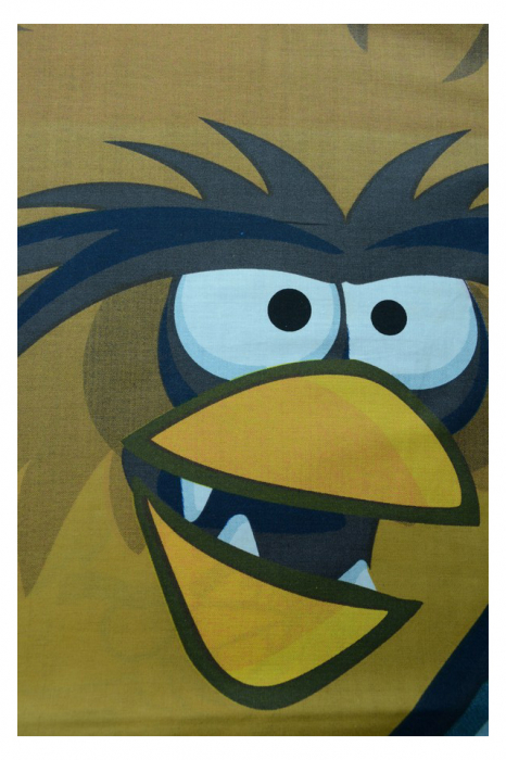 Set lenjerie de pat 2 piese 140 x 200 cm pentru copii Mini Junior Angry Birds Star Wars LSW-1 [3]