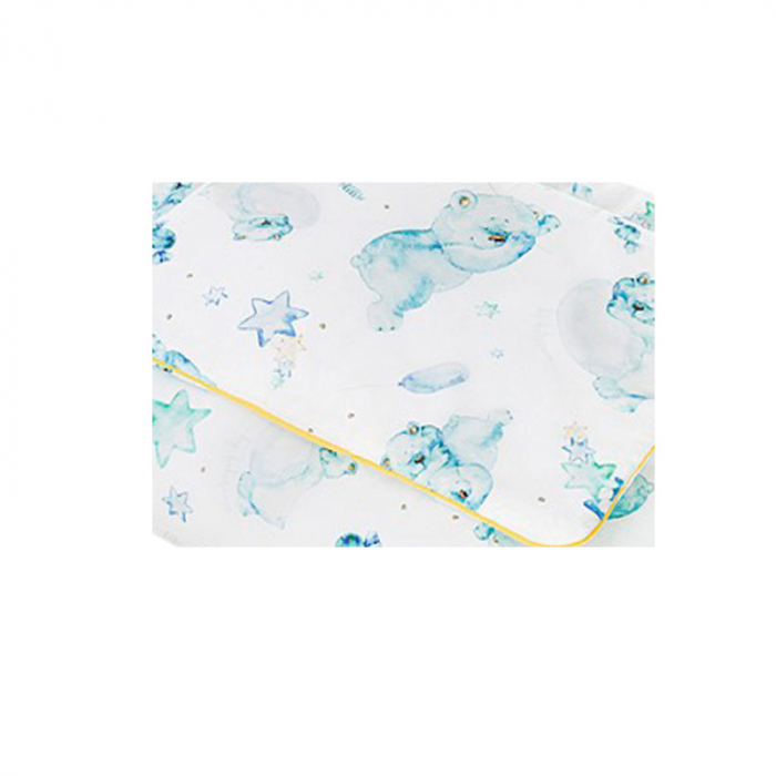 Set lenjerie de pat 2 piese 90 x 120 pentru copii Belisima Mietus P02-0374, Multicolor [2]